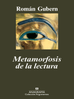 Metamorfosis de la lectura