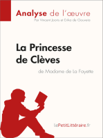 La Princesse de Clèves de Madame de Lafayette (Analyse de l'oeuvre): Analyse complète et résumé détaillé de l'oeuvre