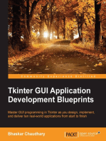 Tkinter GUI Application Development Blueprints