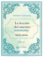 La lección del maestro