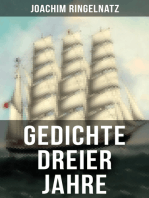 Gedichte dreier Jahre