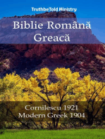 Biblie Română Greacă: Cornilescu 1921 - Modern Greek 1904