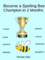 Become a Spelling Bee Champion in 2 Months