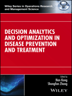 Decision Analytics and Optimization in Disease Prevention and Treatment