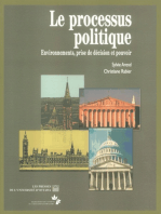 Le Processus politique: Environnements, prise de décision et pouvoir