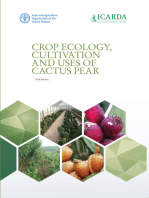 Crop Ecology, Cultivation and Uses of Cactus Pear