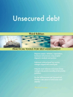 Unsecured debt Third Edition