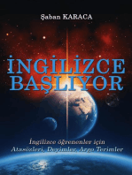 İngilizce Başlıyor - Atasözleri, Deyimler ve Argo İfadeler: İngilizce Başlıyor İfadeler ve Terimler, #1