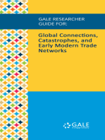 Gale Researcher Guide for: Global Connections, Catastrophes, and Early Modern Trade Networks