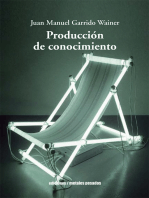 Producción de conocimiento