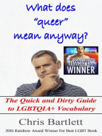 What Does Queer Mean Anyway - The Quick and Dirty Guide to LGBTQIA+ Vocabulary