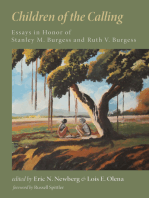 Children of the Calling: Essays in Honor of Stanley M. Burgess and Ruth V. Burgess