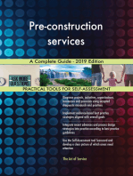 Pre-construction services A Complete Guide - 2019 Edition