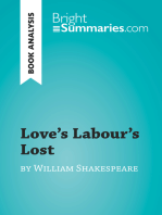 Love's Labour's Lost by William Shakespeare (Book Analysis): Detailed Summary, Analysis and Reading Guide