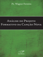 Análise Do Projeto Formativo Da Canção Nova