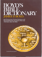 Boyd's Bible Dictionary: Self-Pronouncing, Concise Definitions with Textual References and Curious Facts and Information about the Bible