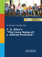 A Study Guide (New Edition) for T. S. Eliot's "The Love Song of J. Alfred Prufrock"