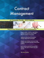 Contract Management A Complete Guide - 2019 Edition