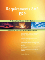 Requirements SAP ERP A Complete Guide - 2020 Edition