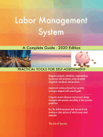 Labor Management System A Complete Guide - 2020 Edition