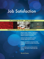 Job Satisfaction A Complete Guide - 2020 Edition