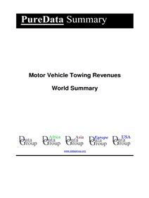 Motor Vehicle Towing Revenues World Summary: Market Values & Financials by Country