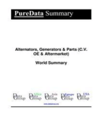 Alternators, Generators & Parts (C.V. OE & Aftermarket) World Summary: Market Values & Financials by Country