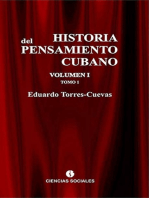 Historia del pensamiento cubano Tomo I