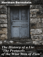 The History of a Lie: "The Protocols of the Wise Men of Zion"