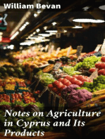 Notes on Agriculture in Cyprus and Its Products