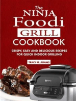 The Ninja Foodi Grill Cookbook:  Crispy, Easy and Delicious Recipes for Quick Indoor Grilling