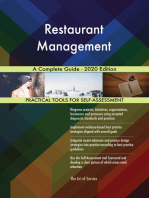 Restaurant Management A Complete Guide - 2020 Edition