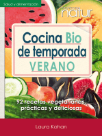 Cocina bio de temporada: Verano.  92 Recetas vegetarianas, prácticas y deliciosas