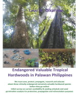 Endangered Valuable Tropical Hardwoods in Palawan Philippines: We must save, protect, propagate, research and educate about these critically endangered extremely valuable hardwood species before they go extinct  - Initial survey on current availability & seeding schedule and seed germination analysis for protection, propagation and reforestation purposes