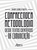 Compreender Metodologia desde Textos Científicos na Comunicação