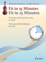 Fit in 15 Minutes: Warm-ups and Essential Exercises for Viola