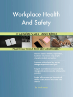 Workplace Health And Safety A Complete Guide - 2020 Edition