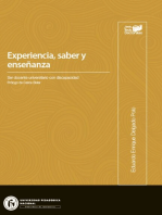 Experiencia, saber y enseñanza: "Ser docente universitario con discapacidad"