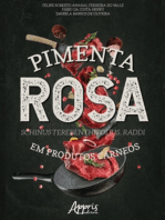 Pimenta Rosa (Schinus Terebenthifolius, Raddi) em Produtos Cárneos