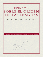 Ensayo sobre el origen de las lenguas