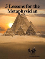 5 Lessons for the Metaphysician: Part 4