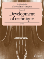 The Doflein Method: The Violinist's Progress. Development of technique within the first position