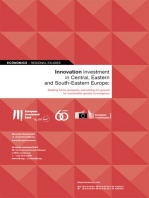 Innovation investment in Central, Eastern and South-Eastern Europe: Building future prosperity and setting the ground for sustainable upward convergence