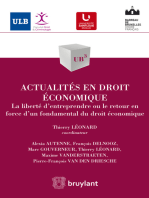 Actualités en droit économique: La liberté d'entreprendre ou le retour en force d'un fondamental du droit économique