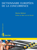 Dictionnaire européen de la concurrence