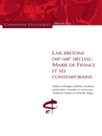 Lais bretons (XIIe-XIIIe siècles): Marie de France et ses contemporains