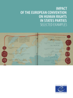 Impact of the European Convention on Human Rights in states parties: Selected examples