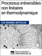 Processus irréversibles non linéaires en thermodynamique: Les Grands Articles d'Universalis