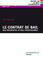 Le contrat de bail