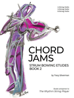 Chord Jams: Strum Bowing Etudes Book 2, 4-6 String Violin